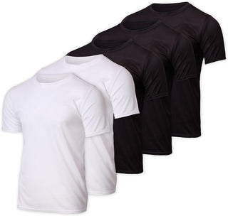 Big Men's Crew Neck T Shirts | 5 Pack