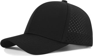 Mens Baseball Cap Laser Cut Mesh Ball Cap Snapback Hat