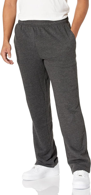 Big Men's Fleece Open Bottom Sweatpanst (Big & Tall)