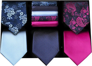 Men's Ties Set- 5 Piece Collection