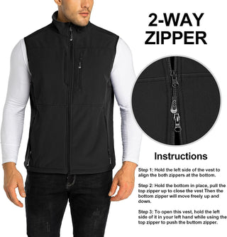 Plus Sized Men's Zip up Fleece