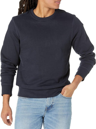 Big Men's Fleece Crewneck Plus Sized Sweatshirt