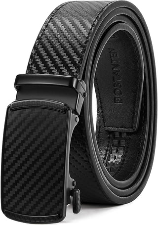 Big Mens Belt Leather Ratchet Belt