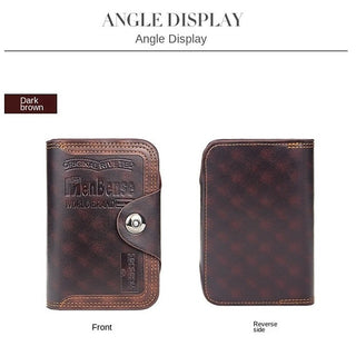 Men Credit Card Holder Wallet Leather