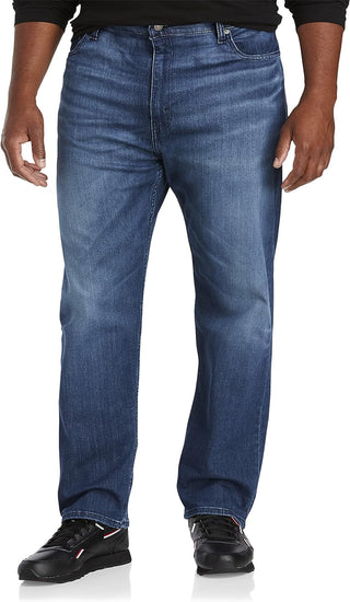 Plus Sized Men's Taper Fit Jeans 