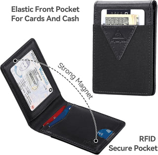 Genuine Leather Men's Wallet w/ RFID Blocking Bifold