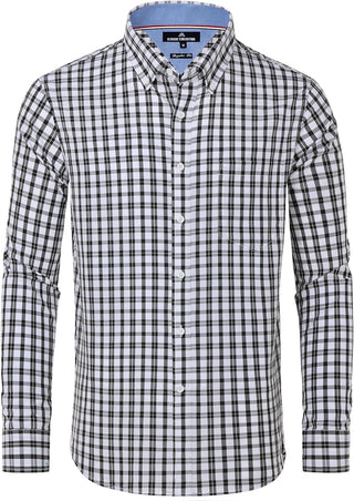 Big Men's Plaid Button down Shirts