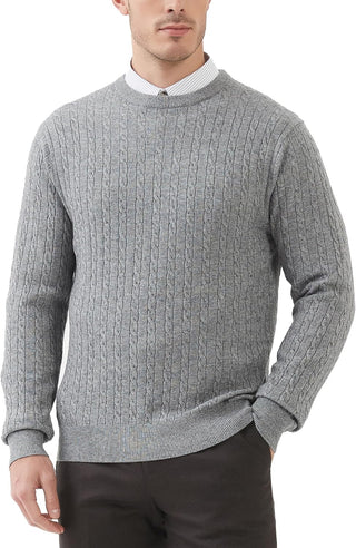 Big Men's Crewneck Sweater Knitwear