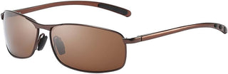 Rectangular Polarized Sunglasses for Men