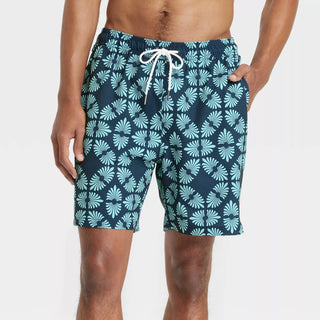 Men'S 7" Swim Shorts with Boxer Brief Liner - Goodfellow & Co