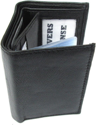 Men's Black Leather Wallet