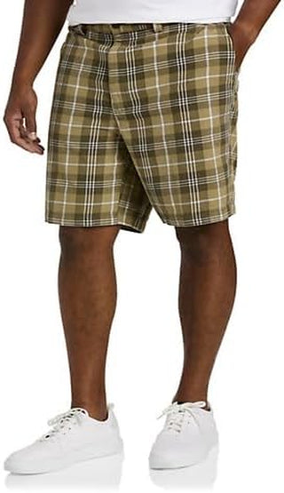 Big & Tall Men's Plus Size Plaid Shorts