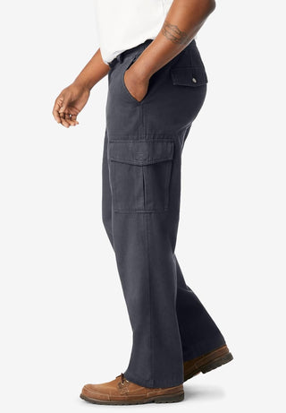 Plus Sized Men's Big & Tall Cargo Pants