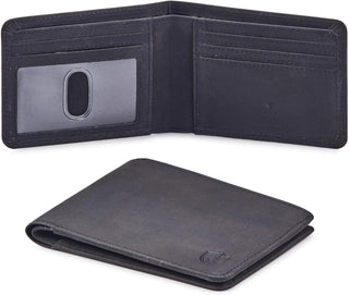 Bifold Real Leather RFID Wallet