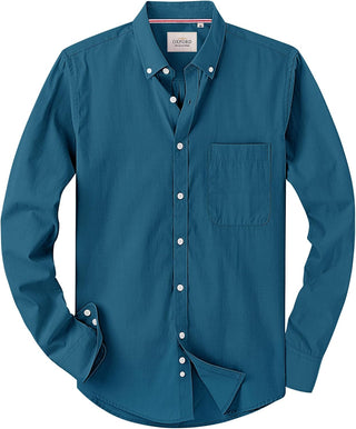 Big Men's Solid Oxford Shirt