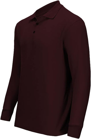 Big Men's Long Sleeve Polo Shirts