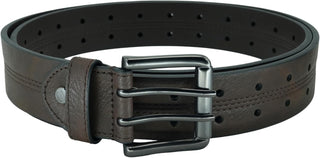 Belts for Men Big and Tall Double Prong; plus Size