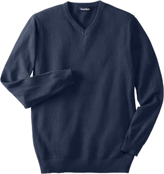 Big Men's V-Neck Sweater