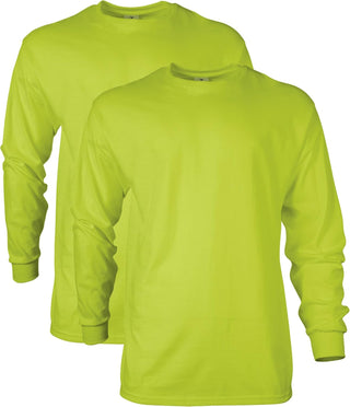 Big Men's Ultra Cotton Long Sleeve T-Shirt, Multipack