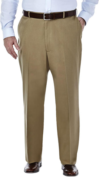 Men's Big and Tall Work Pants Flat Front