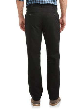 Big Men's Flat Front Wrinkle Resistant Pants