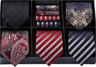 Men's Ties Set- 5 Piece Collection