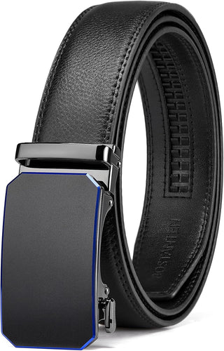 Big Mens Belt Leather Ratchet Belt