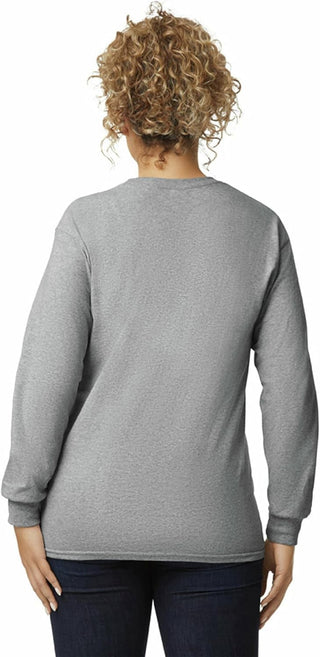 Big Men's Ultra Cotton Long Sleeve T-Shirt, Multipack