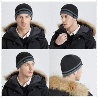 Mens Toboggan Ski Skull Cap