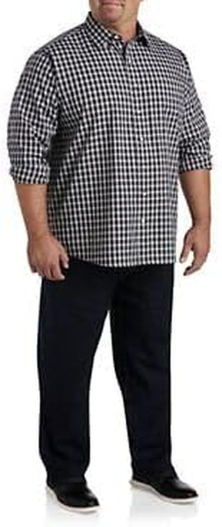 Big + Tall Men's Plaid Sport Shirt