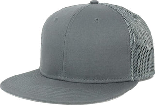 Oversized Flatbill Mesh Snapback Cap