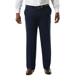 Big & Tall J.M.  Premium Classic-Fit Sharkskin Stretch Flat-Front Suit Pants