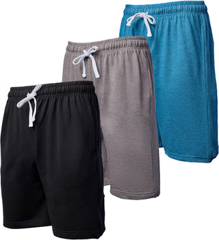 Big Men's Lounge Sweat Shorts (3 Pack)