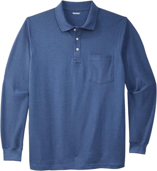 Men's Big & Tall Long-Sleeve Polo