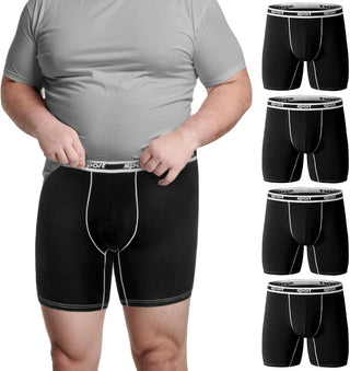 Big Men Boxer Briefs - Moisture Wicking