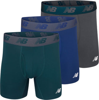 Big Men's Boxer Brief-Fly Front, 3 Pack