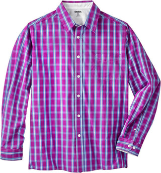 No-Tuck Casual Shirt for Big Men