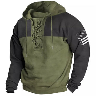 Plus Size Men Pullover Hoodie Big Sweatshirt 