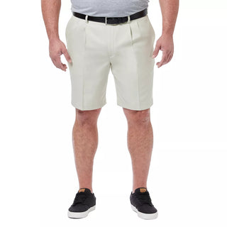 Haggar Men'S Cool 18 Pro Big & Tall Pleated Front Short