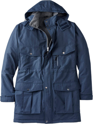 Big Men Fleece-Lined Parka