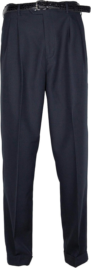 Plus Sized Men's Pleated Dress Pants