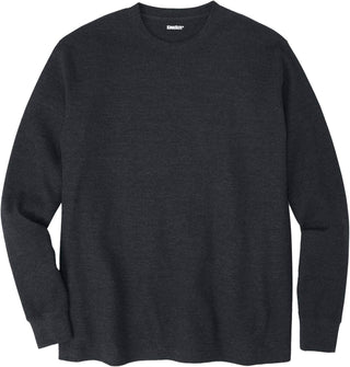 Big & Tall Men's Waffle-Knit Thermal Tee