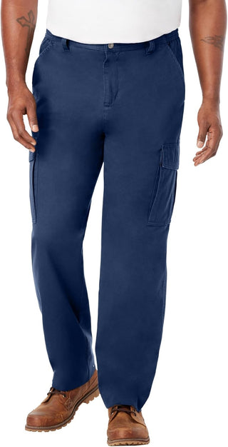 Plus Sized Men's Big & Tall Cargo Pants