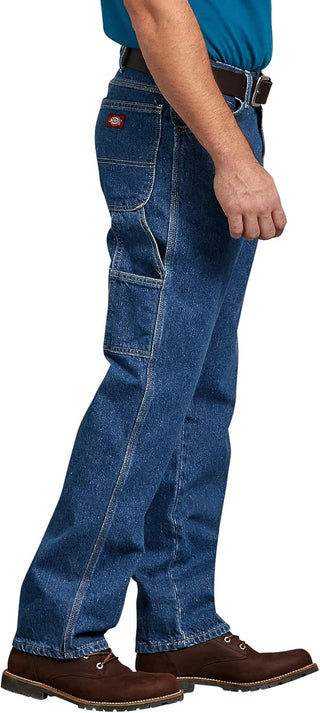 Plus Sized Men's Relaxed-Fit Carpenter Jeans