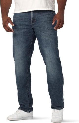 Men's Big and Tall Relaxed Straight Jean-Lee