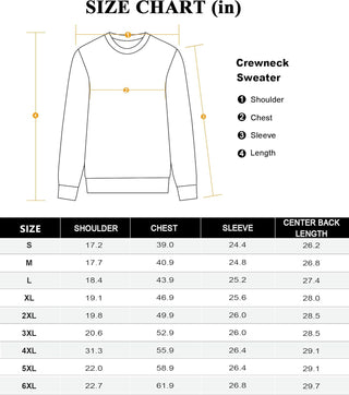 Big Men's Crewneck Sweaters