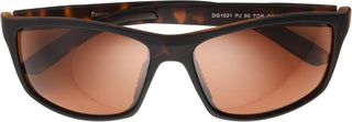 Men's Rubber Tort Wrap Sunglasses