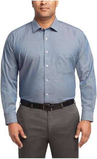 Big and Tall Dress Shirt with Stain Shield Stretch