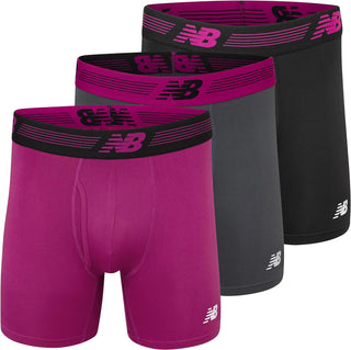 Big Men's Boxer Brief-Fly Front, 3 Pack