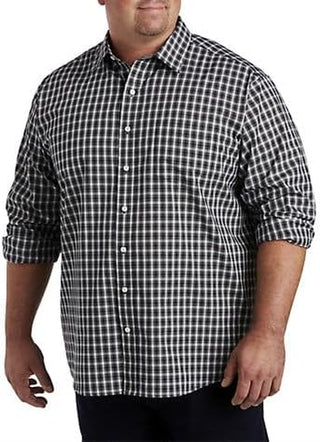 Big + Tall Men's Plaid Sport Shirt